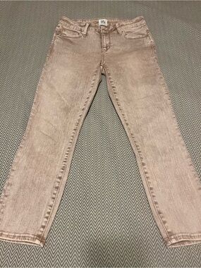 Wash Lab Mid-Rise Skinny Cloudwash Ankle Jeans. Color:Cinnamon. Size 27. NWOT.